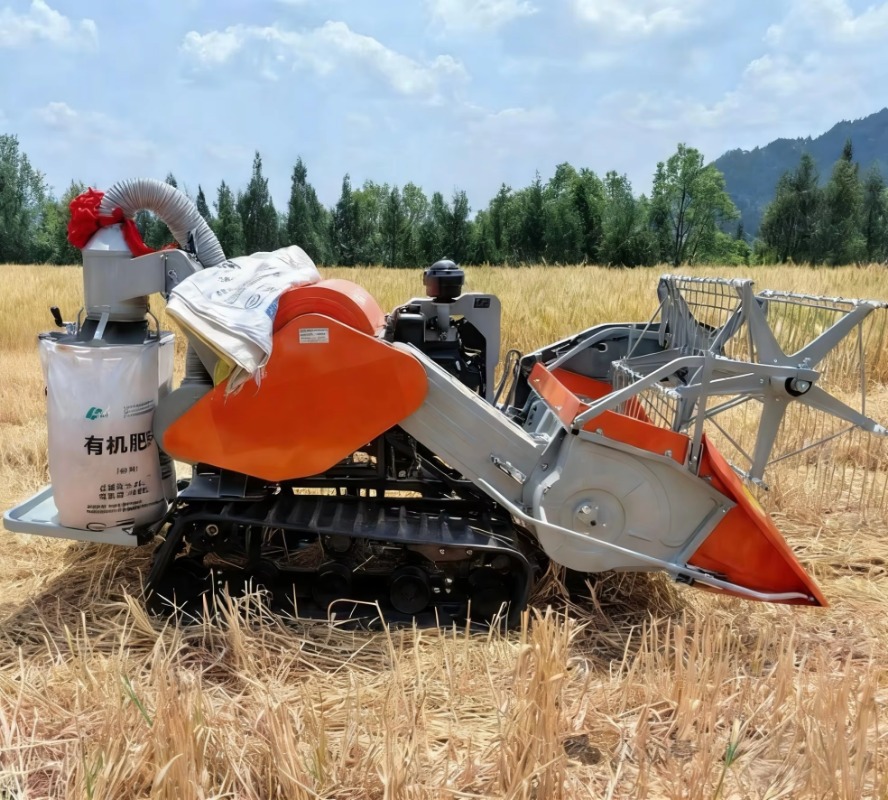 Mini kombajn gąsienicowy 15 KM – Combine Harvester Mini recenzja i cena